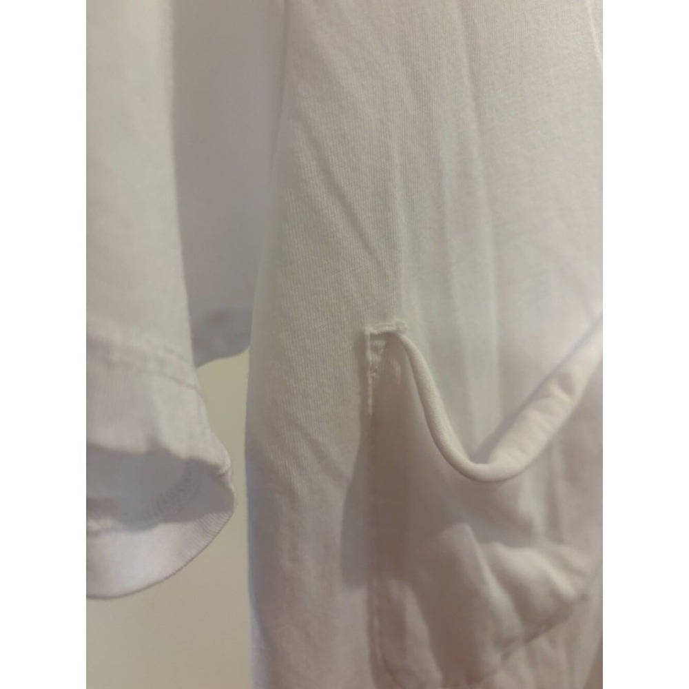 Altar'd State Womens White V-Neck Short Sleeve Pocket T-Shirt Size M - Picture 4 of 5